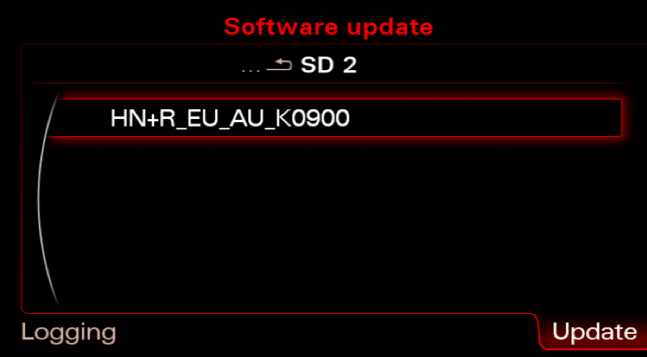 MMI 3G firmware update