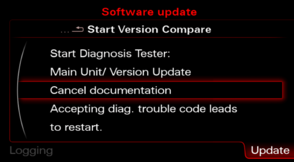 mmi software update 6