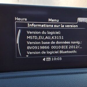 Audi A3 – MSTD_EU_AU_K3151 – latest firmware for MIB1 STD