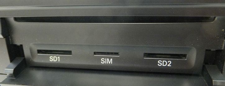MMI 3G Plus - SIM card slot