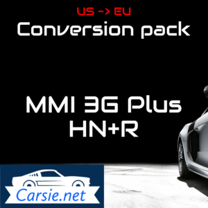 Audi MMI 3GP HN+R US to EU Conversion pack. HN+R K0942_3 & 6.35.1 MMI 3G Maps 2023