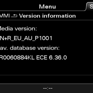 Conversion pack Audi MMI 3GP HN+R / 3G Plus – Latest Maps & Firmware. 6.36.0 & P1001 – Europe! MMI 3G Maps 2023