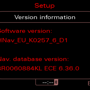 Audi MMI 3G High 6.36.0 8R0051884KL – latest Audi Europe maps – MMI 3G Maps 2023